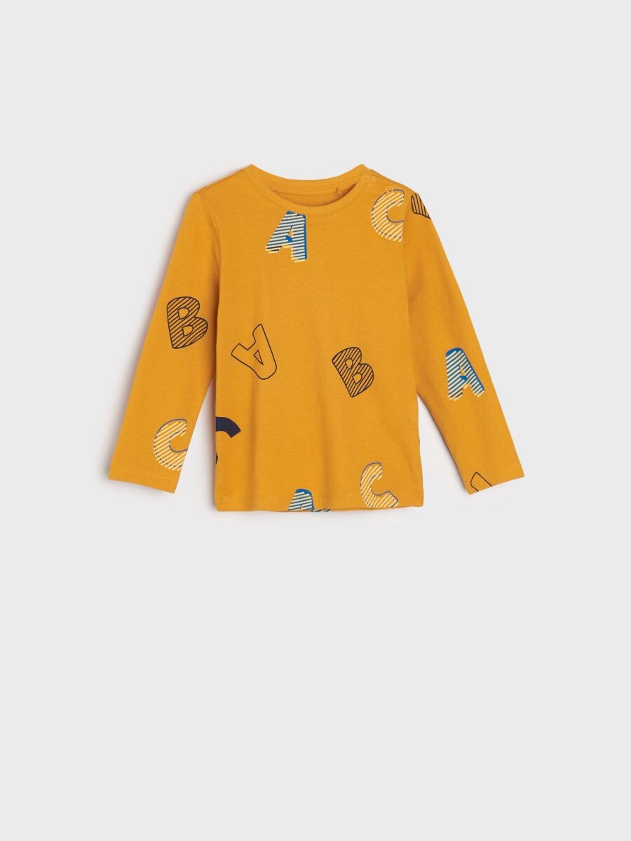 light orange jumper