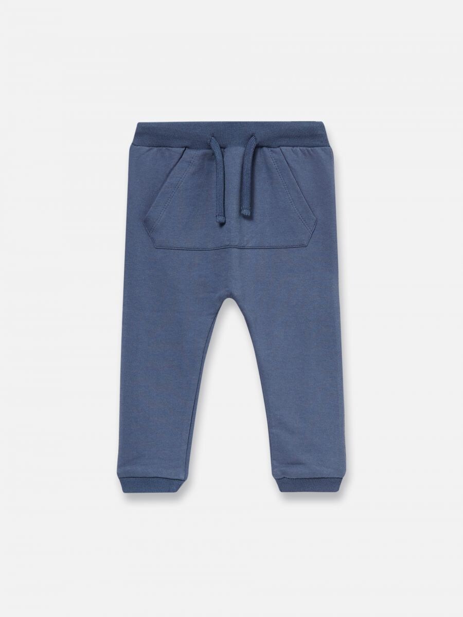 blue jogging pants