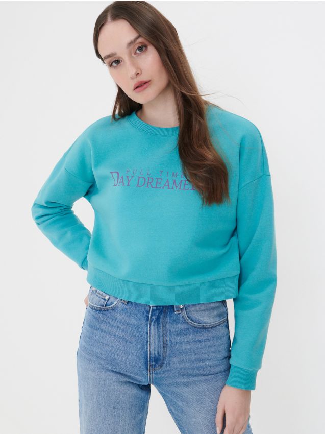 długa bluza oversize sinsay